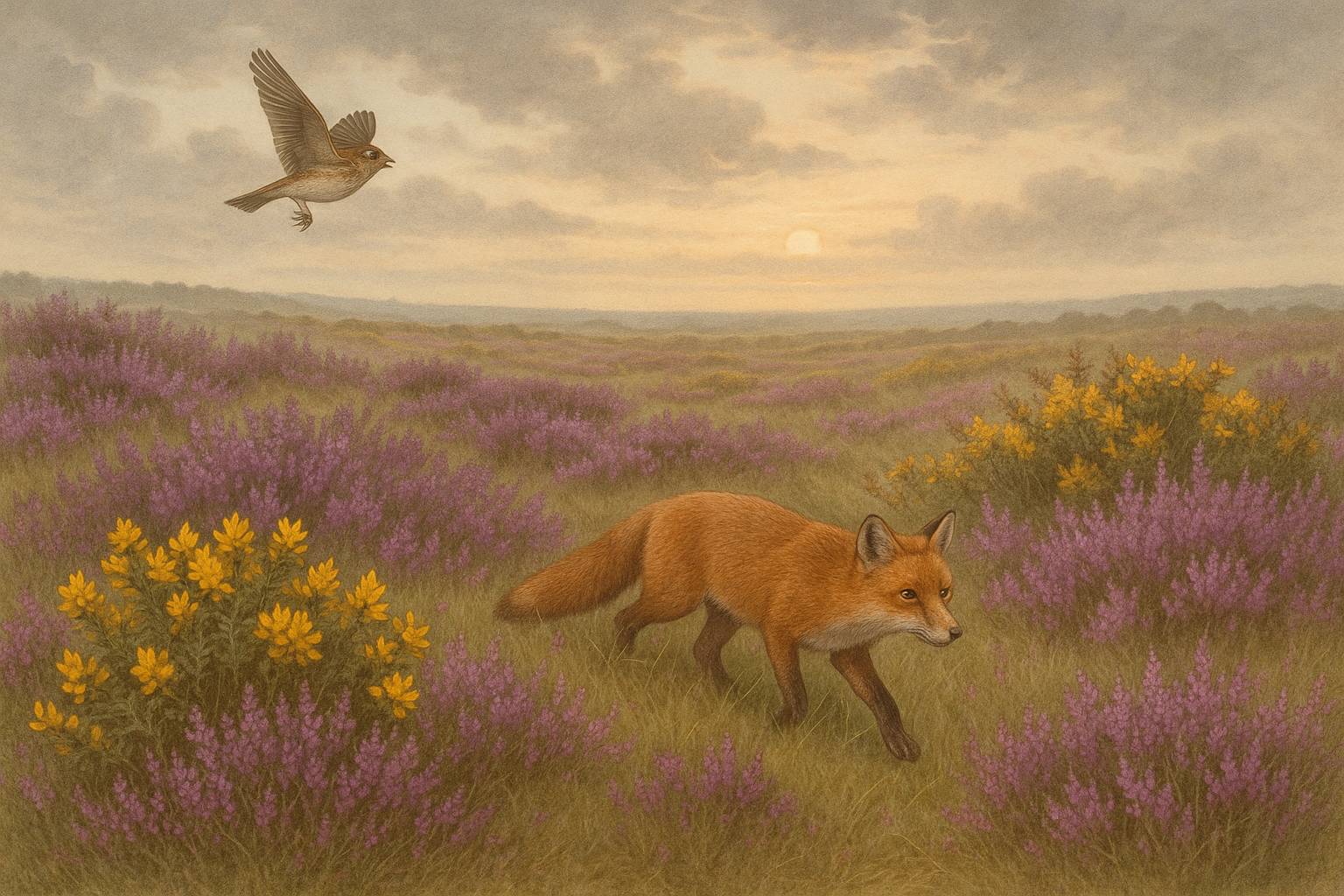 Animales típicos de los brezales atlánticos