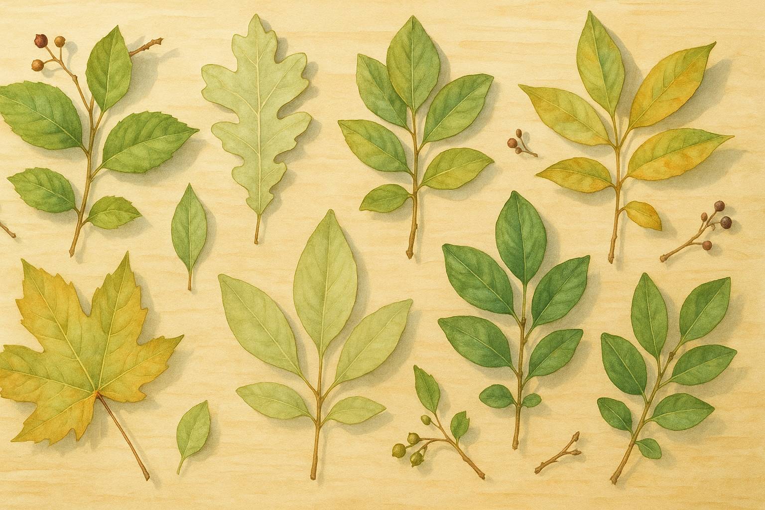 Cómo identificar árboles por sus hojas