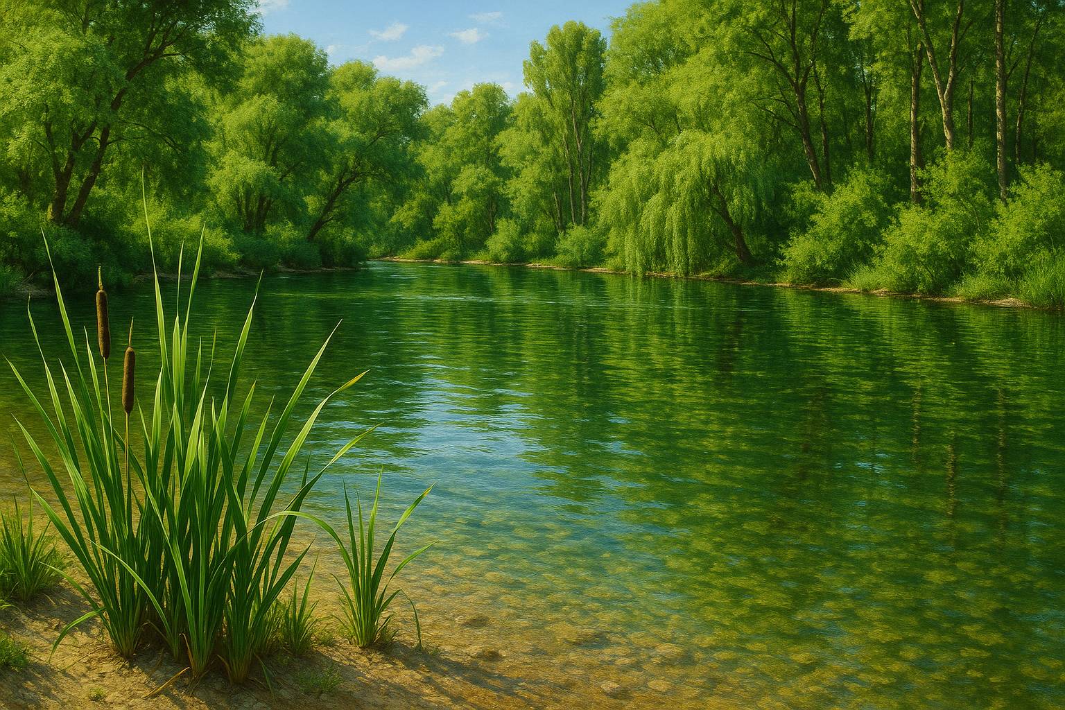 Plantas que crecen junto a los ríos: especies adaptadas a los entornos fluviales