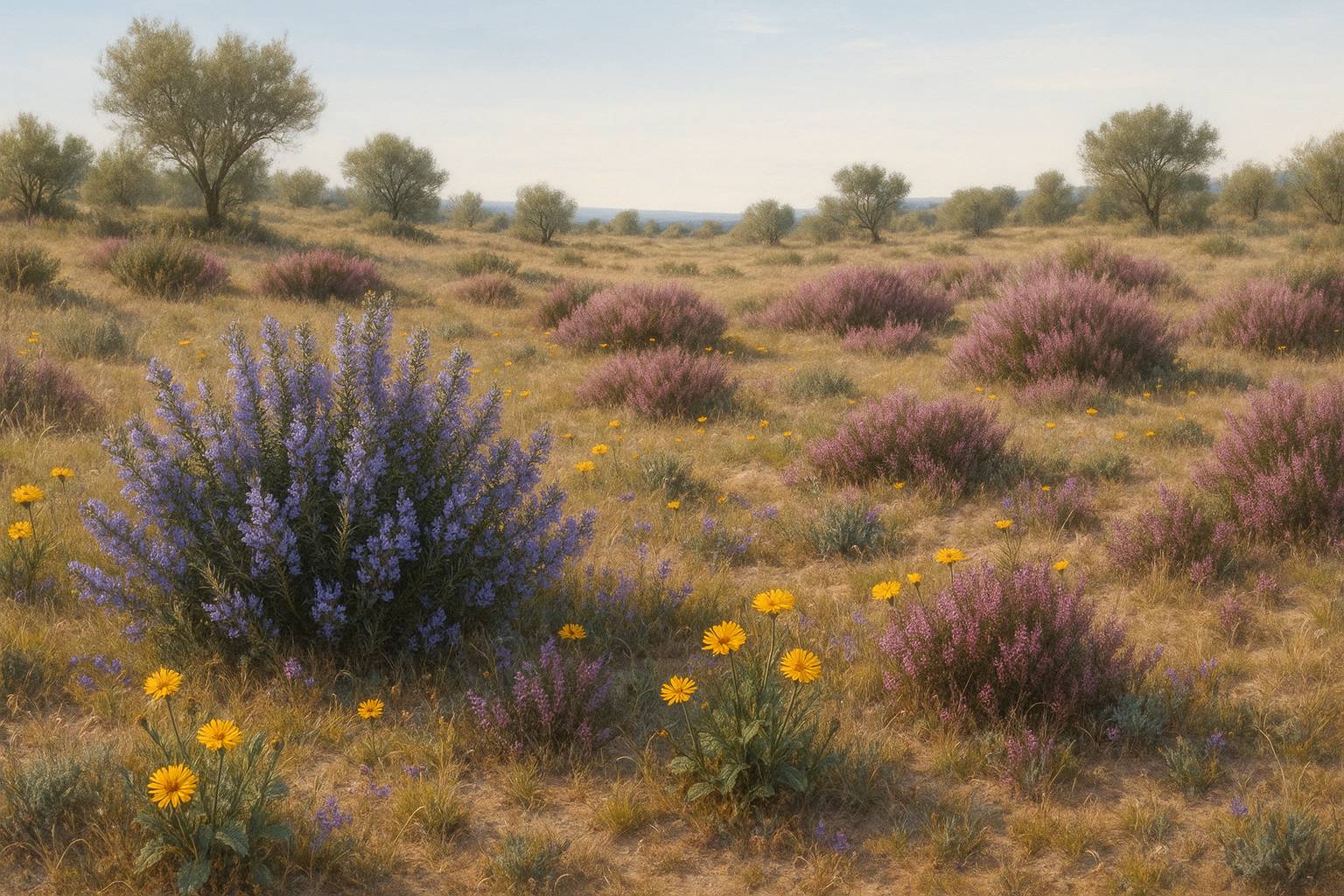 Plantas silvestres que florecen en invierno en España